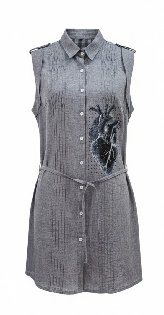 Producto - Camisa sin mangas corazón