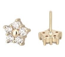 Producto - Flor de oro 14kt