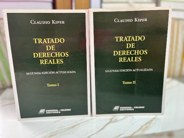 Producto - Tratado de derechos reales 2 tomos Kiper - 1