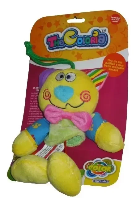 Producto - No Funciona!! The Coloria Muñeco Patas Largas De Peluche 6/24 Meses (Amarillo)