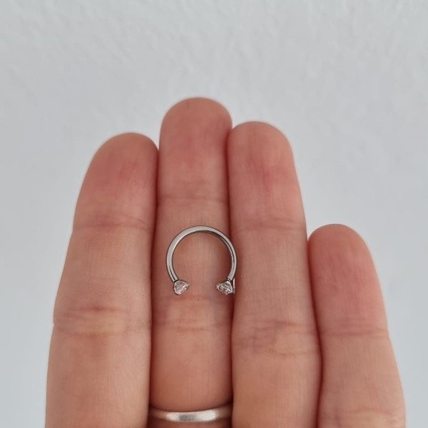 Producto - Aro piercing septum cubic AQ