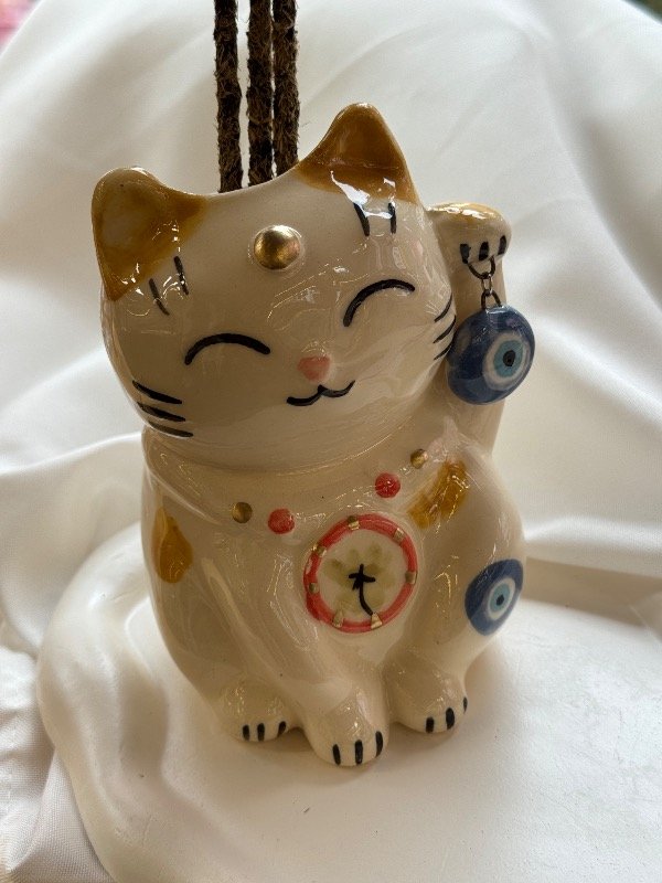 Producto - Gatito Florero Ojo turco