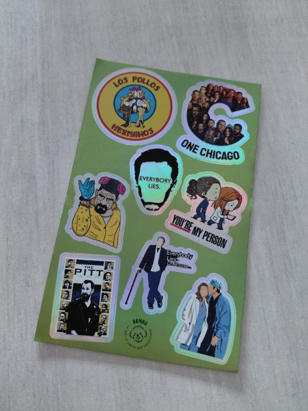 Producto - Planchitas de stickers - Series #003