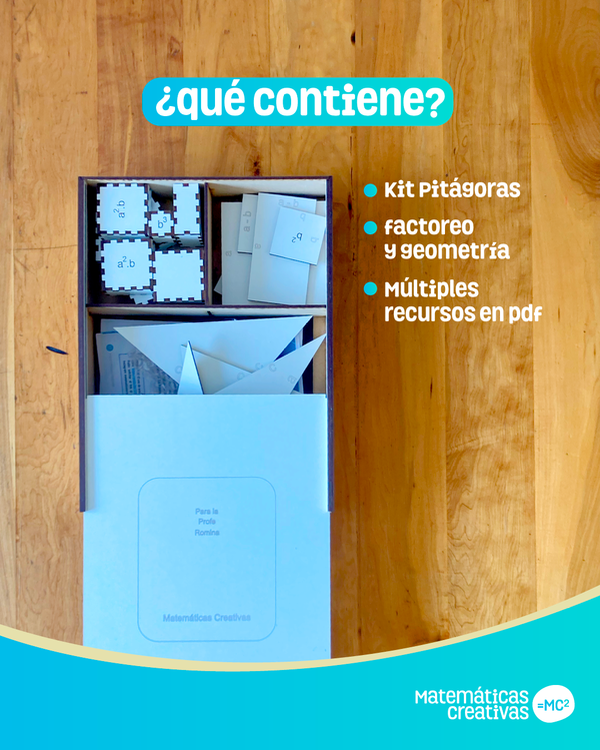 Producto - Combo Didáctico MC: Factoreo + Kit Pitágoras - 1