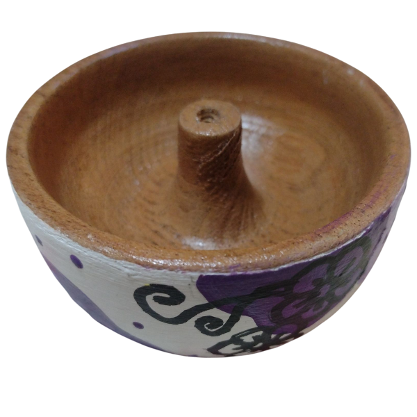 Producto - Porta Sahumerio de Algarrobo ALTO PA 002 / Precio Mayorista