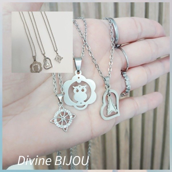Producto - Collar de acero con dije