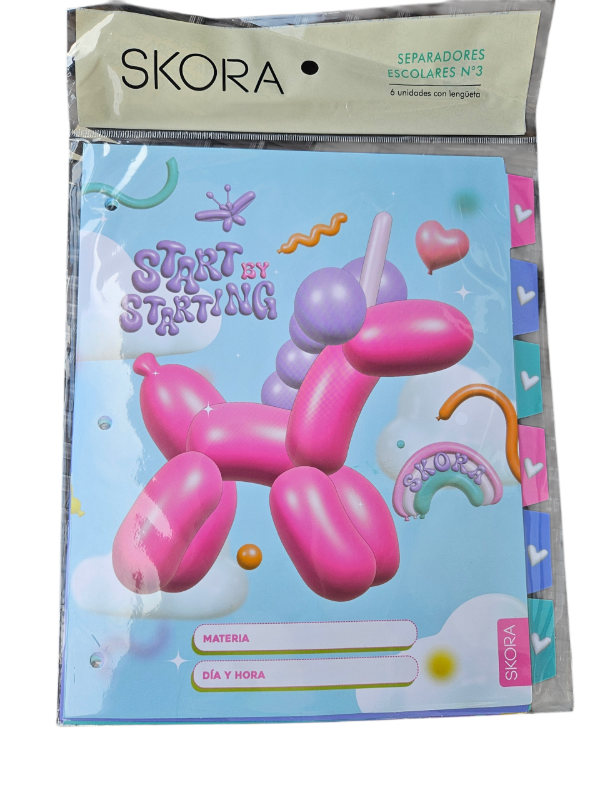 Producto - Separadores Perrito Globo