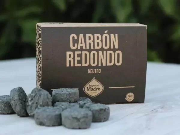 Producto - Carbón Vegetal Redondo Neutro X24 Sagrada Madre