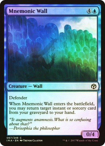 Producto - Mnemonic Wall Foil  Iconic Masters