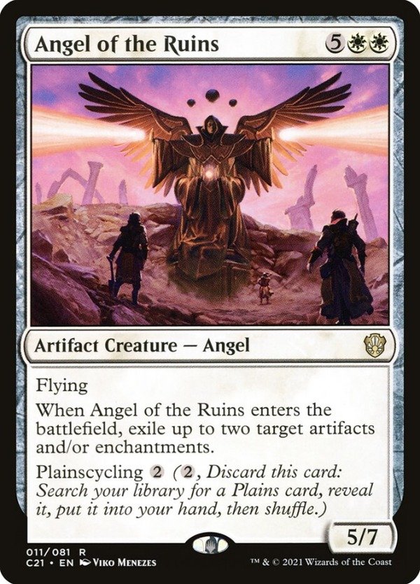 Producto - Angel of the Ruins  Commander 2021