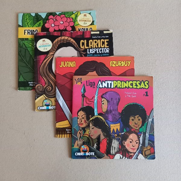 Producto - Colección Anti Princesas, Ed. Chirimbote (Detalles)