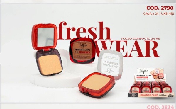 Producto - Polvo compacto 24hs Fresh Wear Tejar