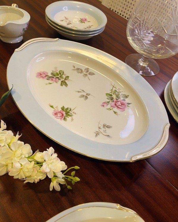 Producto - Fuente Grande De Porcelana Rc Japan 41 X 31