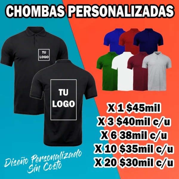 Producto - CHOMBAS DE PIQUE PERSONALIZADAS