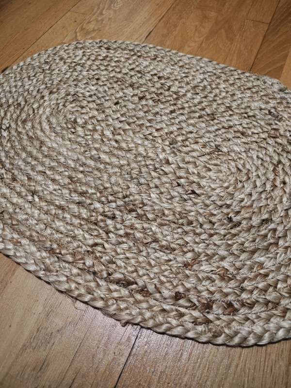 Producto - Alfombra yute ovalada