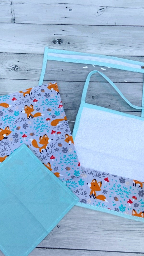 Producto - Set de jardín zorrito aqua