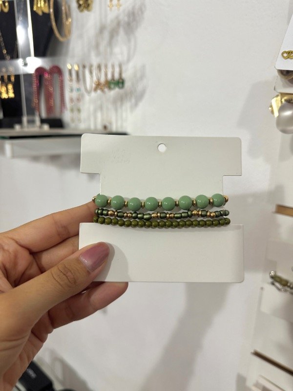 Producto - Pack pulseras olivo
