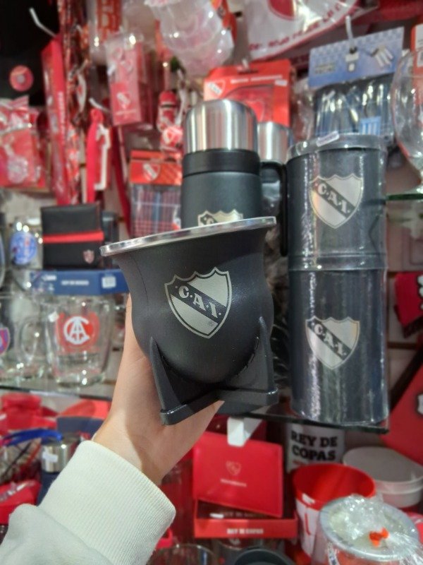 Producto - Mate camionero Independiente negro