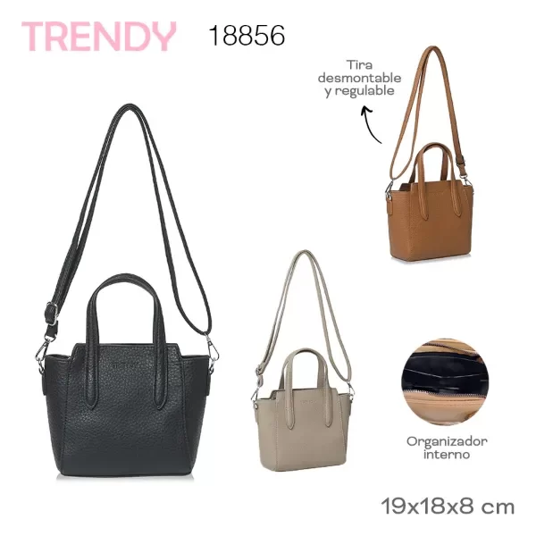Producto - CARTERA BANDOLERA  DAMA TRENDY 18856