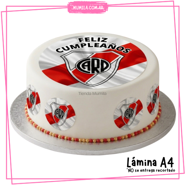 Producto - Lamina comestible River EN STOCK
