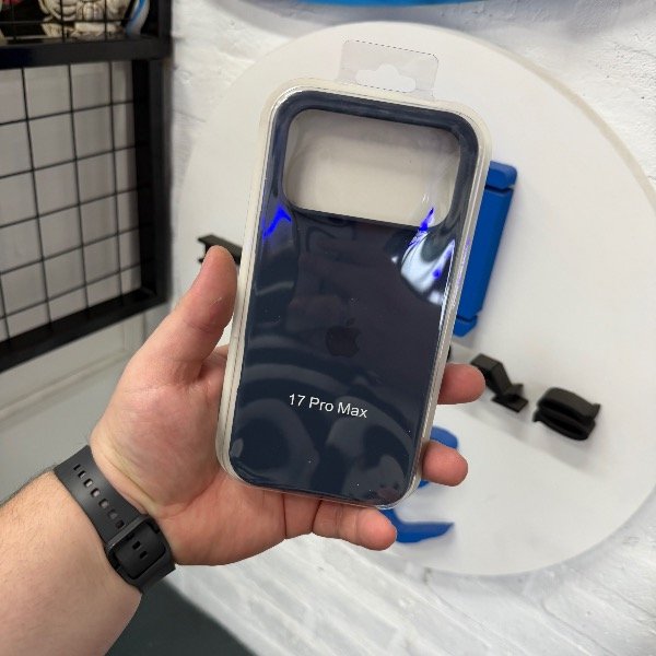 Producto - Silicone Case Azul Oscuro - iPhone 17 Pro Max