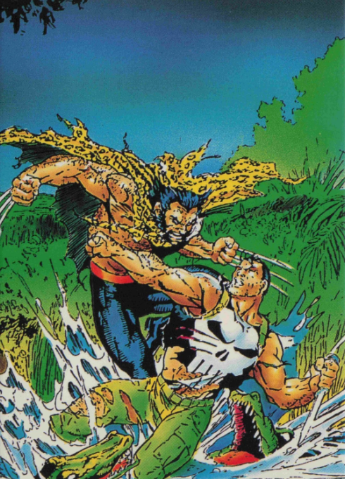 Producto - 1992 Comic Images Wolverine From Then 'Til Now II #67 - Punisher