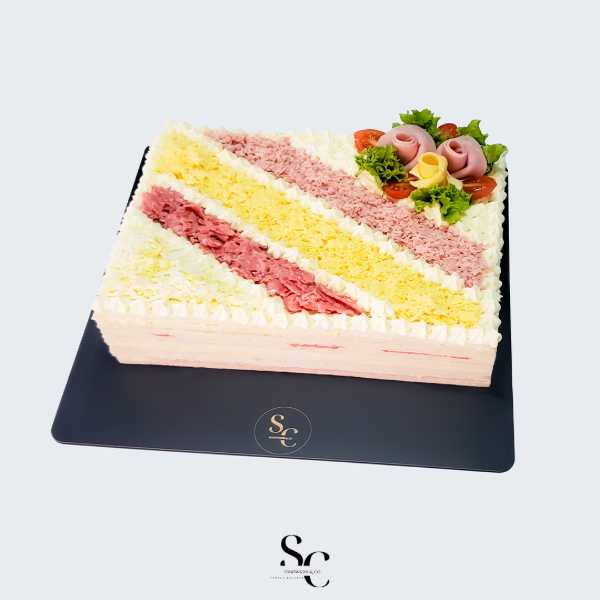 Producto - Torta Sándwich Rectangular Primavera