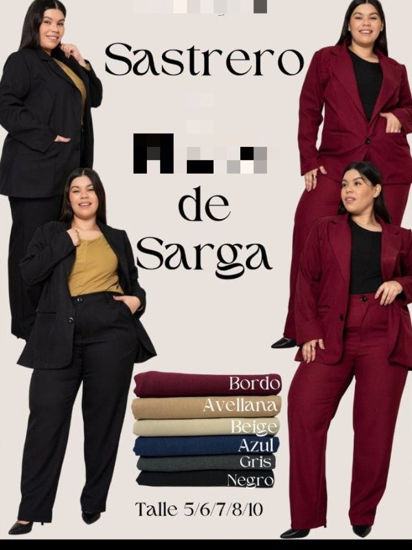 Producto - Línea Talles especiales!! Pantalón sastrero