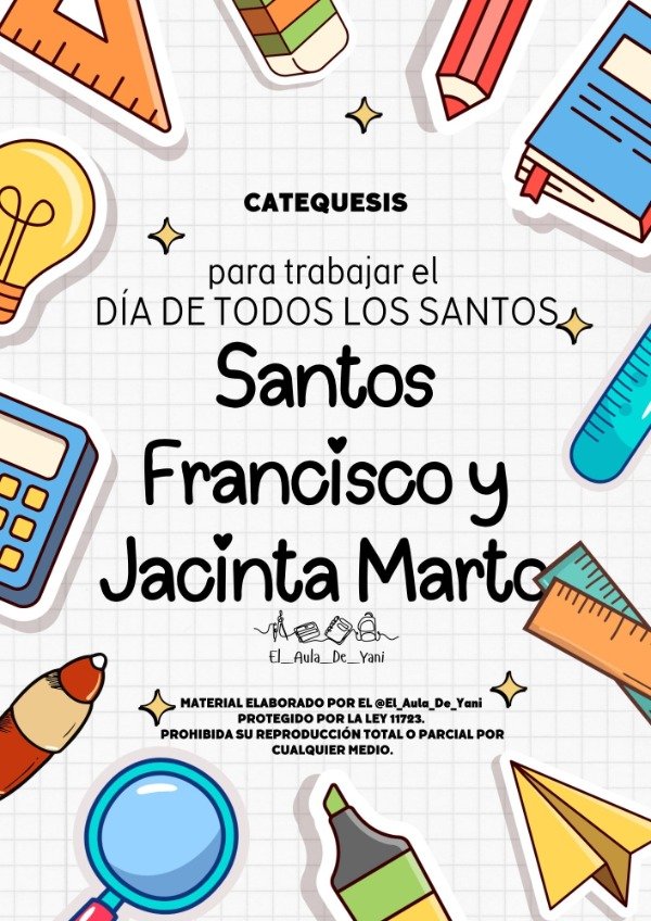 Producto - Santos Francisco y Jacinta Marto- Día de todos los santos