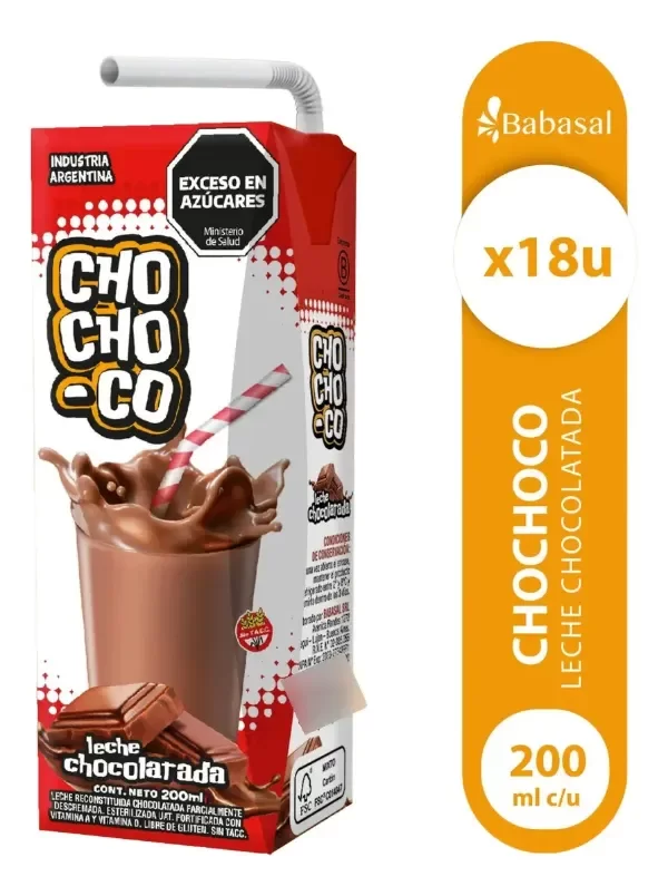Producto - Chocolatada 200ml x 9 un. - CHOCHO-CO