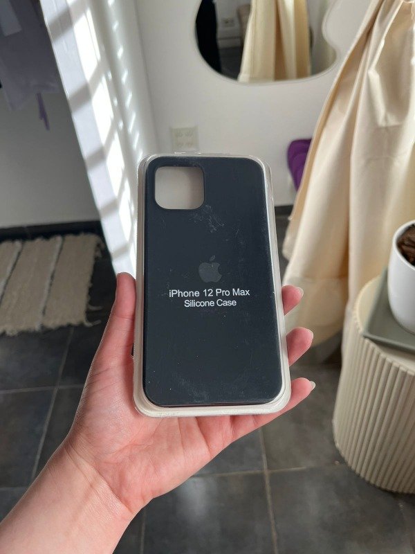 Producto - Silicone Case Black (Iphone 12 Pro Max)