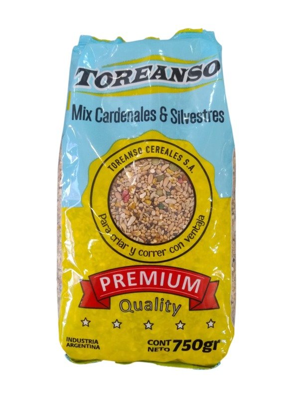 Producto - MIX CARDENAL Y SILVESTRE 750GR Toreanso