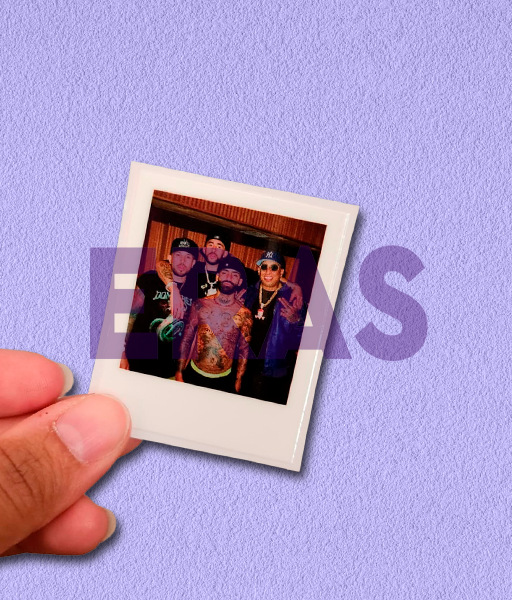 Producto - STICKERS UV- BAD BUNNY - POLAROID - APR