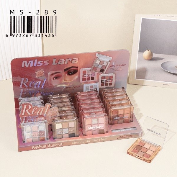 Producto - PALETA DE SOMBRA X9 TONOS REAL - MISS LATA