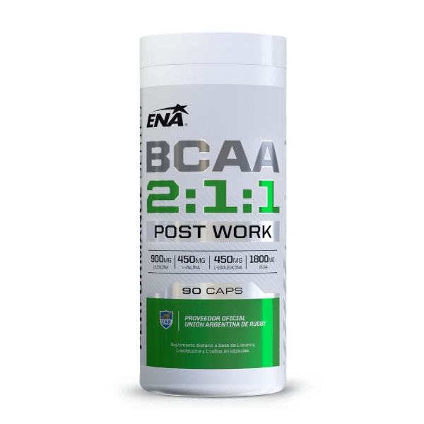Producto - BCAA 2:1:1 - ENA - 90 CAPSULAS