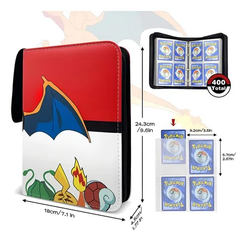Producto - Pokemon Tcg: Carpeta Pikachu Con 50 Folios De 4 Bolsillos CONSULTAR MODELOS