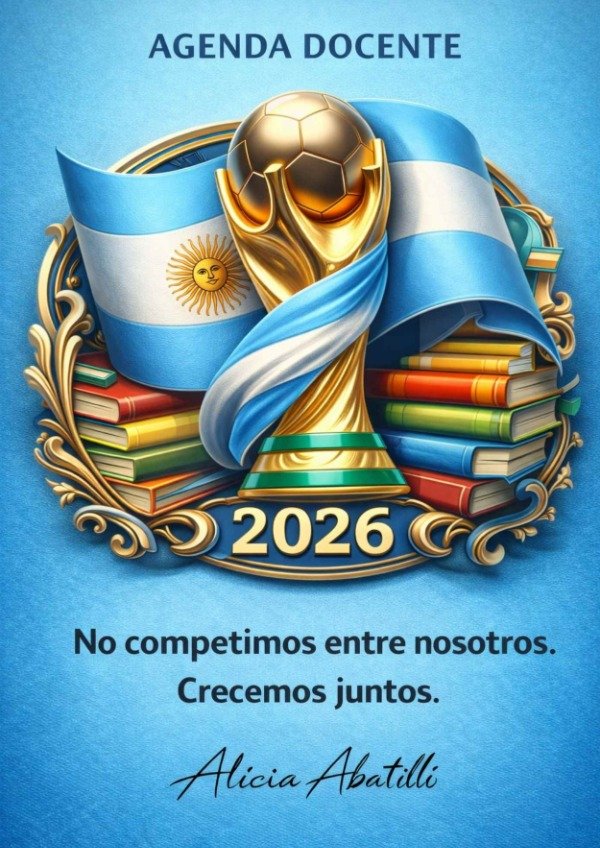 Producto - AGENDA DOCENTE EDICIÓN MUNDIALISTA