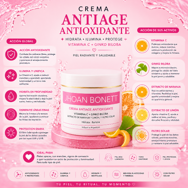 Producto - Crema ANTIOXIDANTE VITAMINA C - 1