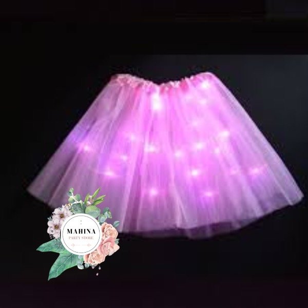 Producto - Tutú Rosa con luces led