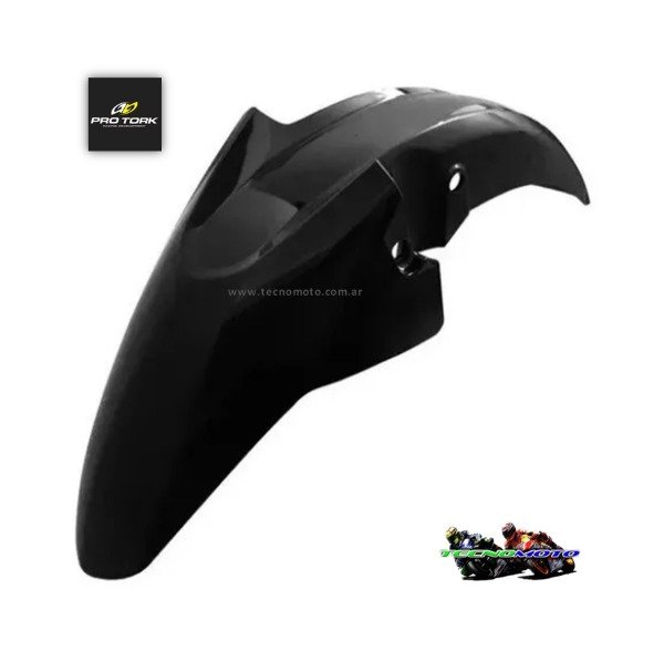 Producto - GUARDABARRO DELANTERO HONDA 150 TITAN 2016 -NEGRO  [PROTORK] -48336