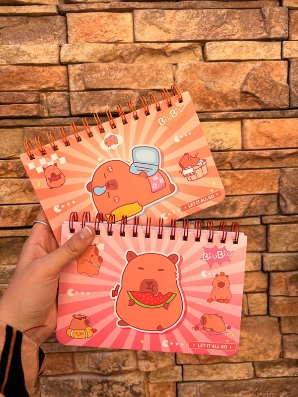 Producto - Planificador semanal PERPETUO ANILLADO. CAPIBARA