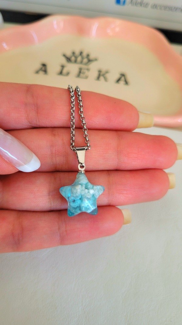 Producto - Collar cielo forma de estrella de acero quirúrgico - 1