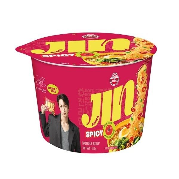 Producto - Jin ramen Tazon Colaboracion Bts