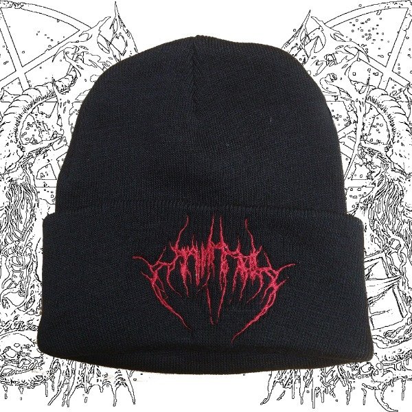 Producto - Gorro Thread Bordado BranchCrown Negro con Rojo