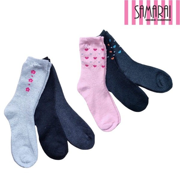 Producto - PACK X6 MEDIAS TERMICAS DAMA