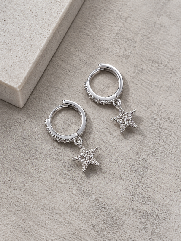 Producto - Aros 027 acero blanco