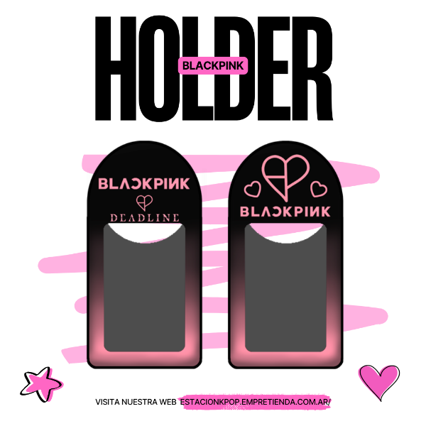 Producto - HOLDERS BLACKPINK DEADLINE