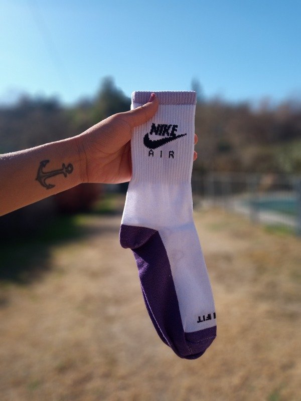 Producto - Media Nike Air violeta