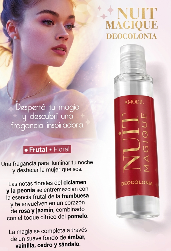 Producto - Deocolonia "Nuit Magique" Amodil de 150 ml