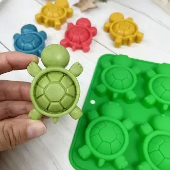 Producto - Molde silicona x6 tortugas - 0